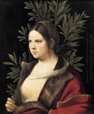 Портрет молодой женщины Лауры 1506