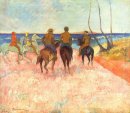 всадников на пляже 1902