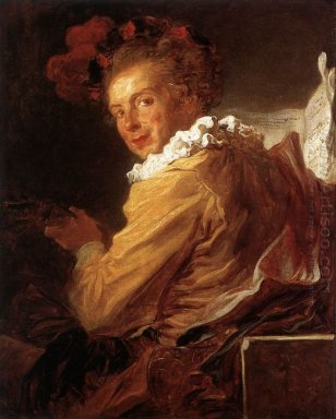 Portrait de Monsieur De La Breteche frère de l\'abbé de Sain