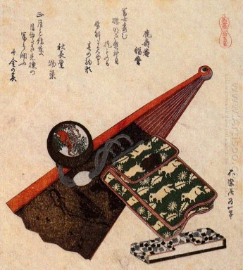 Sebuah Pouch Kulit Dengan Kagami