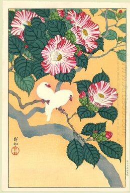 Camellia and Rice Birds