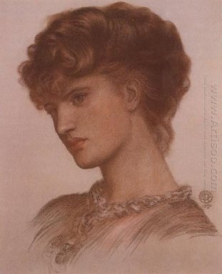 Portret van Aflaia Coronio 1870
