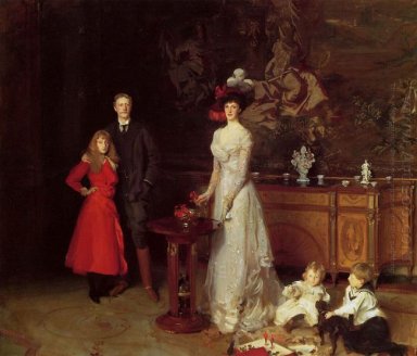 La familia Sitwell 1900