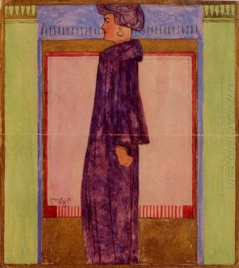 femme, debout, 1908