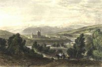 Le château de Balmoral, par Leitch, gravée par J. Godfrey