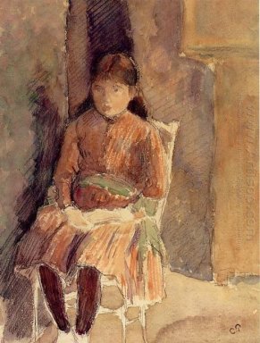 Portrait de Jeanne La fille de l\'artiste