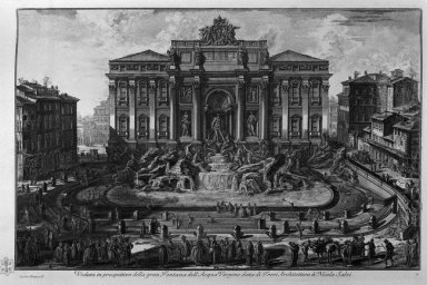 Lihat Of The Trevi Fountain Luas Zaman Dahulu Disebut The Acqua