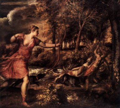 A morte de Actaeon 1562