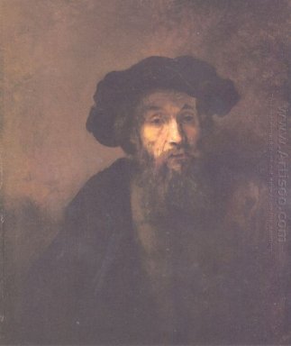 El hombre barbudo con una boina 1655