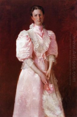 A Study in Pink Portrait Aka de Mme Robert P Mcdougal