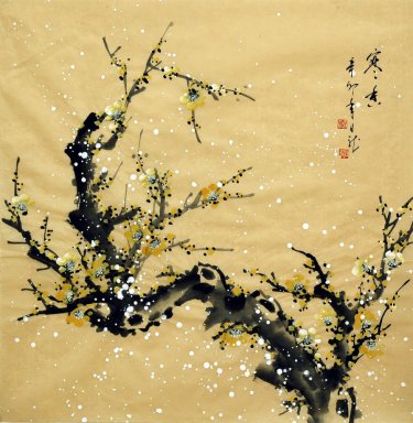 Plum Blossom - Pittura cinese