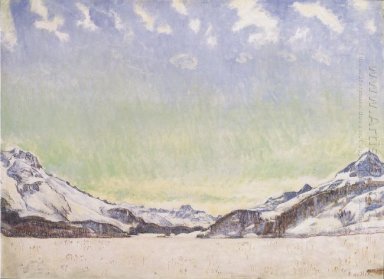 Schnee im Engadin 1907