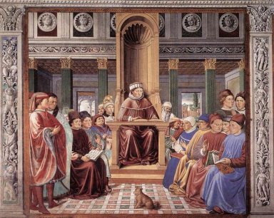 St Augustine Lesen Rhetorik und Philosophie an der School Of Ro