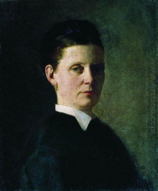 Portret van een vrouw 1874