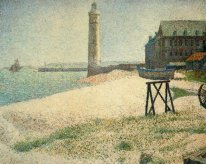 Hospicio y faro de Honfleur 1886