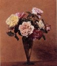 Rosas en un florero 1892