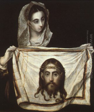 St Veronica HOudeing the Veil c. 1580