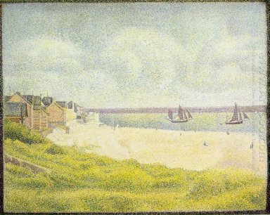 Vue De La Vallée Crotoy 1889