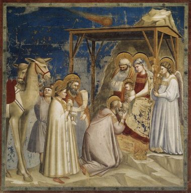 Adoración de los Reyes Magos 1306