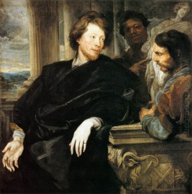 george gage mit zwei Männern 1623