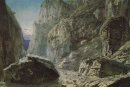 O desfiladeiro das montanhas rochosas 1897