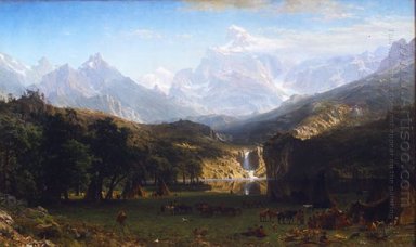 Die Rocky Mountains Lander s Peak 1863