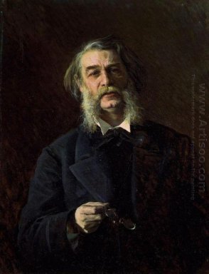 Retrato de Dmitry Vasilyevich Grigorovich 1876