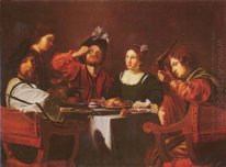 Company at the table