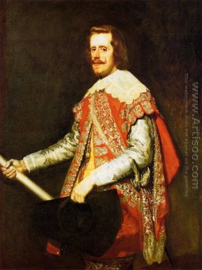 Phillip IV i Army Dress (Porträttet av Fraga) 1644