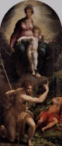 Madonna und Kind mit St. John und St. Jerome 1527