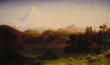 Gunung Hood Oregon 1865