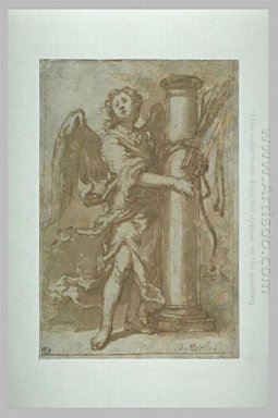 Ángel con los instrumentos de flagelación 1660