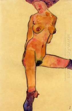 Desnudo femenino de 1910