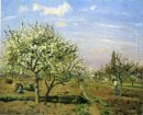 verger en fleurs Louveciennes 1872