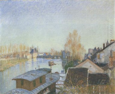 Ufer der Loing nahe Moret 1890