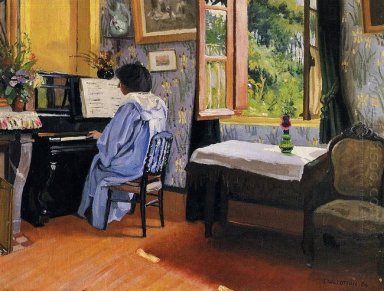 Lady At The Piano 1904