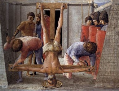 Crucifixion av St Peter 1426