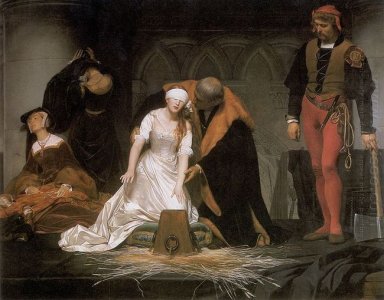 La ejecución de Lady Jane Grey