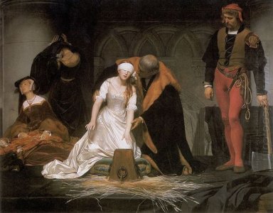 De uitvoering van Lady Jane Grey