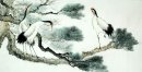 Crane - pintura china