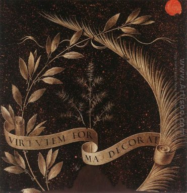 Le verso du portrait de Ginevra de Benci\'\' 1474-1446