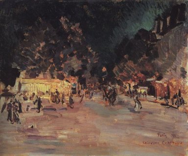 Paris At Night 1911
