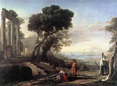 Italia Coastal Landscape 1642