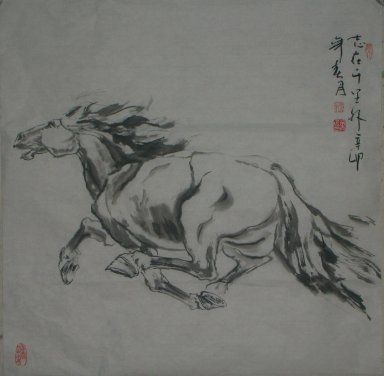 Horse - Peinture chinoise