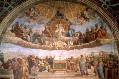 Een tijdrovend geschil van het Heilig Sacrament (Detail) 7