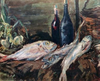 Натюрморт с рыбой 1930