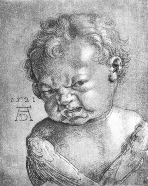 weinenden Engel Junge 1521