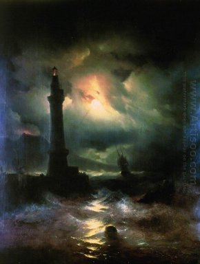 Neapolitanischen Leuchtturm 1842