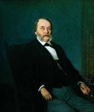 Портрет Ивана Александровича Гончарова 1874