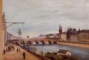 Veduta del Pont au Change Dal Quai De Gesvres 1830